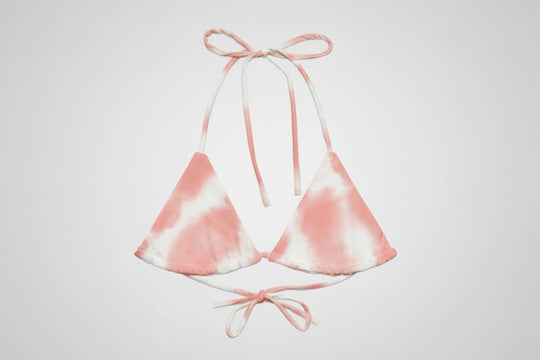 GymBum UK Blush Tide String Bikini (Top Only) - Allen - Fitness