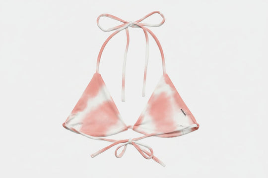 GymBum UK Blush Tide String Bikini (Top Only) - Allen - Fitness