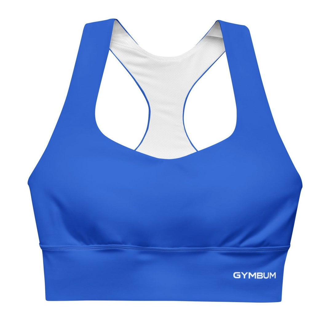 GymBum UK Edge Performance Longline Sports Bra - Allen - Fitness