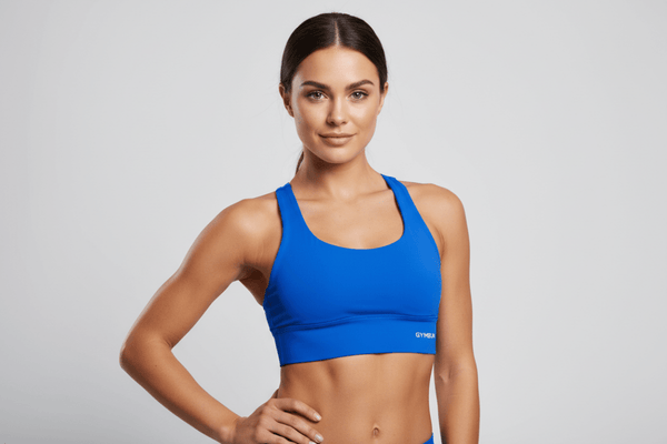 GymBum UK Edge Performance Longline Sports Bra - Allen - Fitness