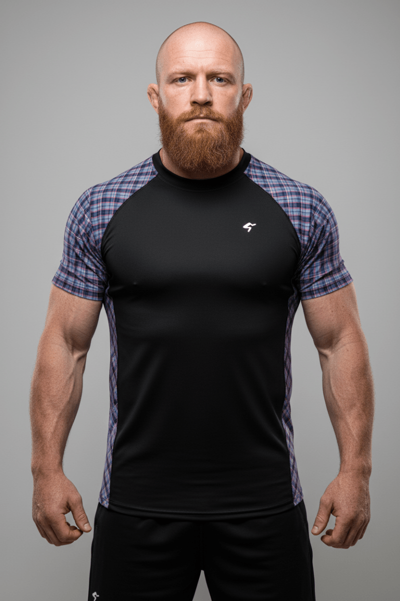 GymBum UK Highland Combat Rash Guard - Allen - Fitness