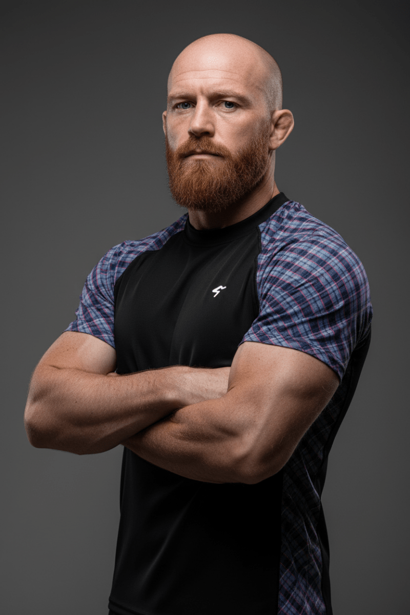 GymBum UK Highland Combat Rash Guard - Allen - Fitness