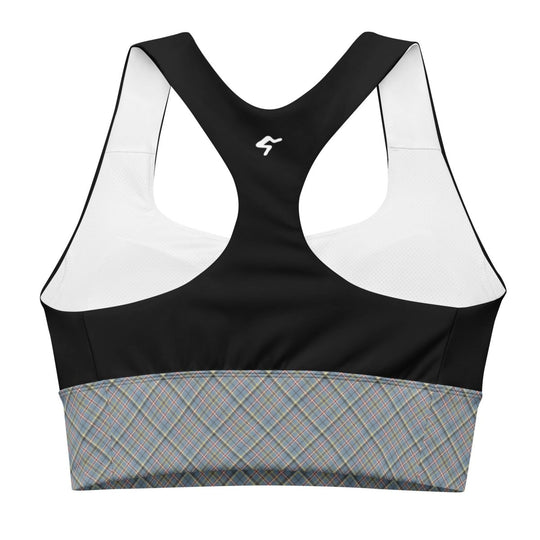 GymBum UK – Highland Vanguard Longline Sports Bra - Allen - Fitness