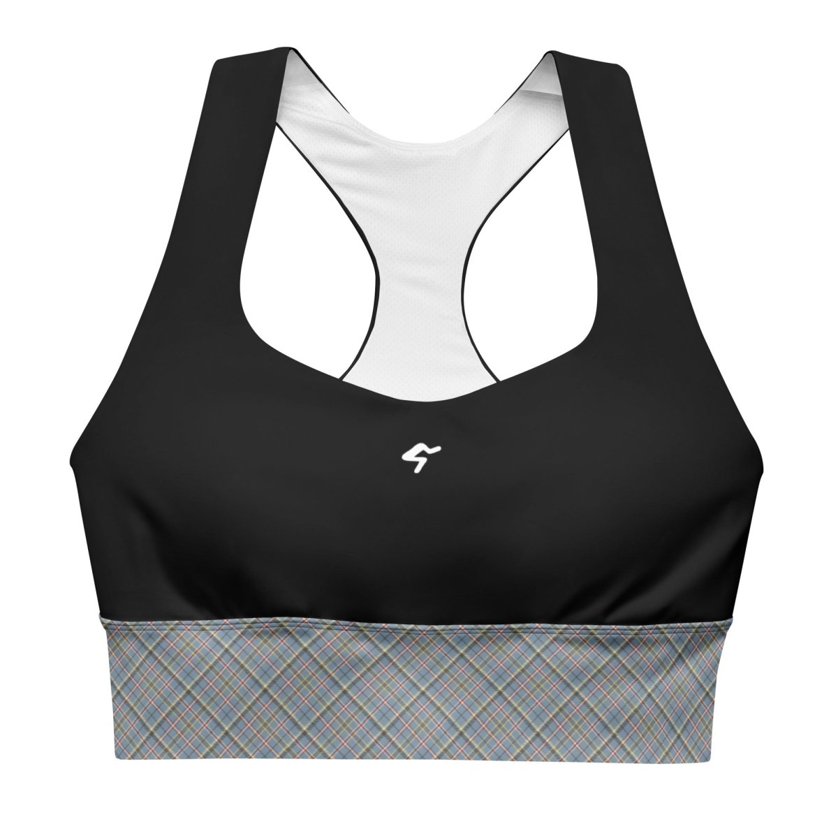 GymBum UK – Highland Vanguard Longline Sports Bra - Allen - Fitness