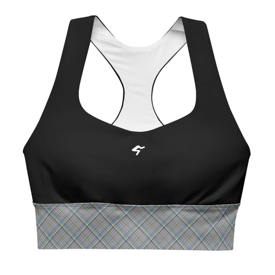 GymBum UK – Highland Vanguard Longline Sports Bra - Allen - Fitness