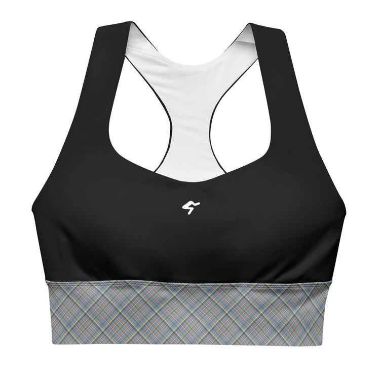 GymBum UK – Highland Vanguard Longline Sports Bra - Allen - Fitness