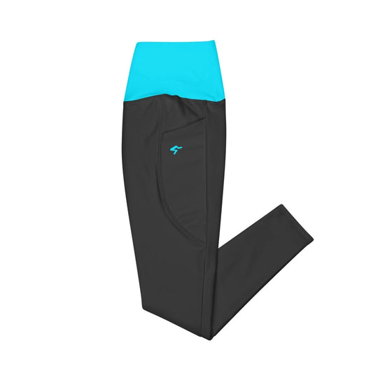 GymBum UK Luminous Surge Pocket Leggings - Allen - Fitness