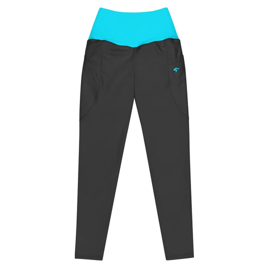 GymBum UK Luminous Surge Pocket Leggings - Allen - Fitness