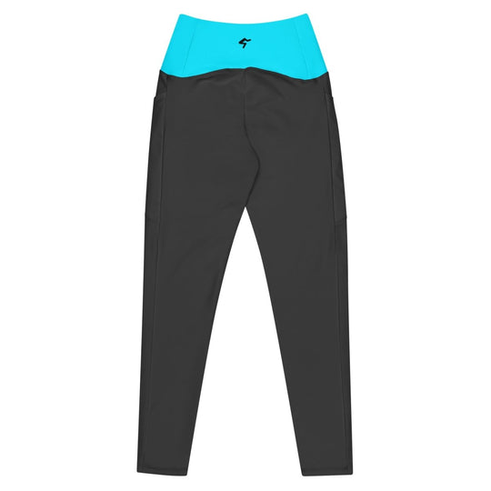 GymBum UK Luminous Surge Pocket Leggings - Allen - Fitness