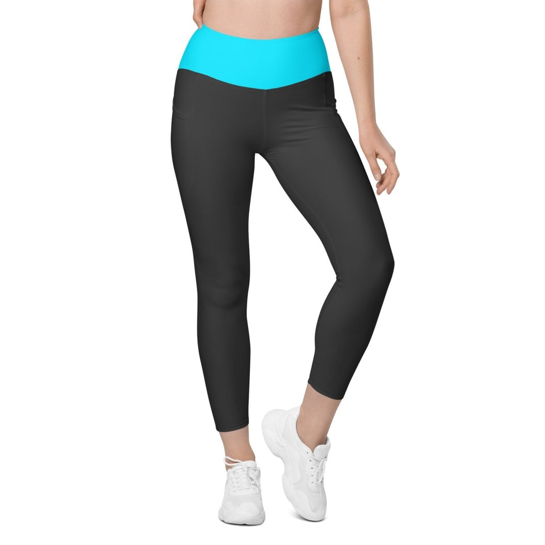 GymBum UK Luminous Surge Pocket Leggings - Allen - Fitness