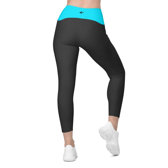 GymBum UK Luminous Surge Pocket Leggings - Allen - Fitness