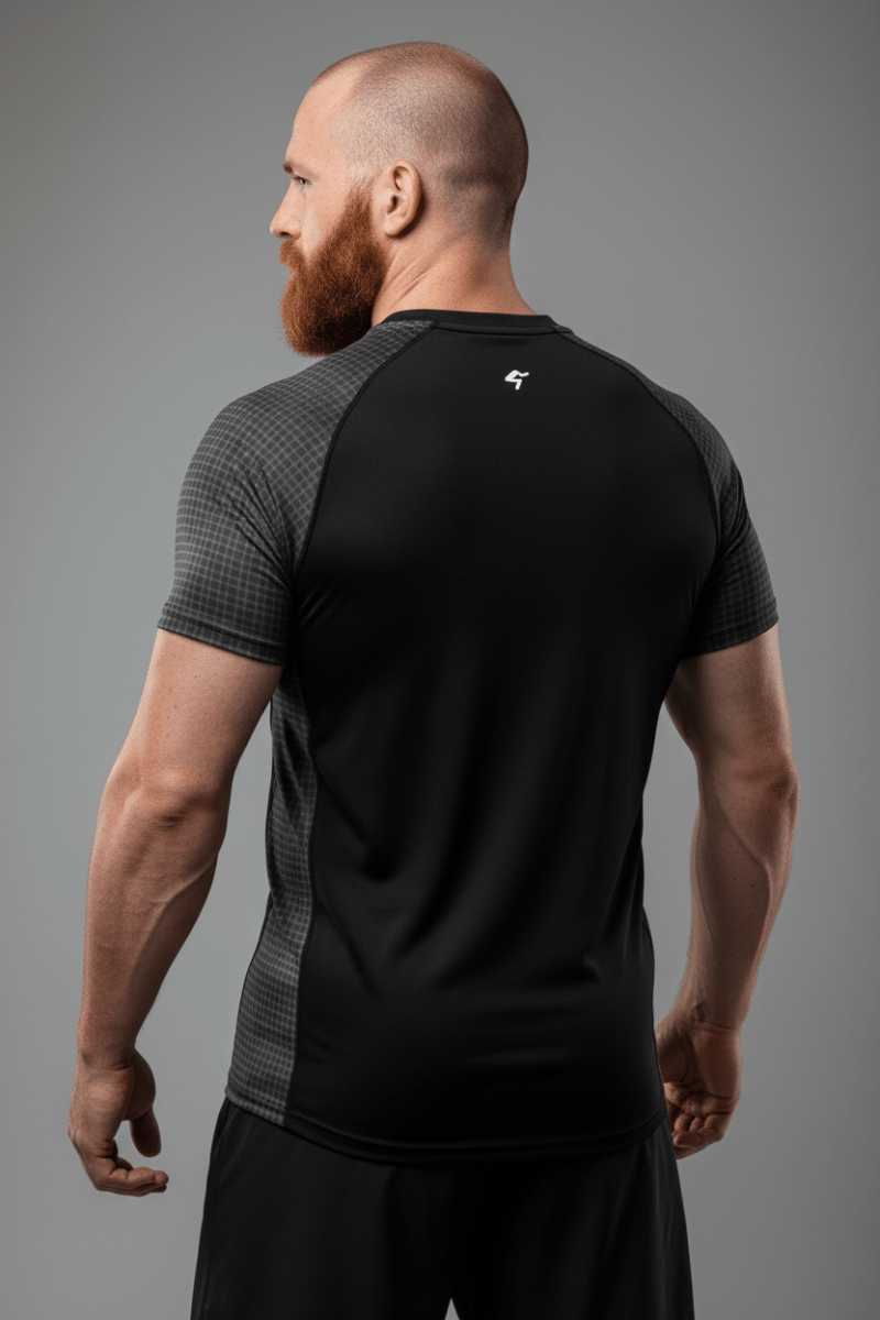 GymBum UK Phantom Check Rash Guard - Allen - Fitness