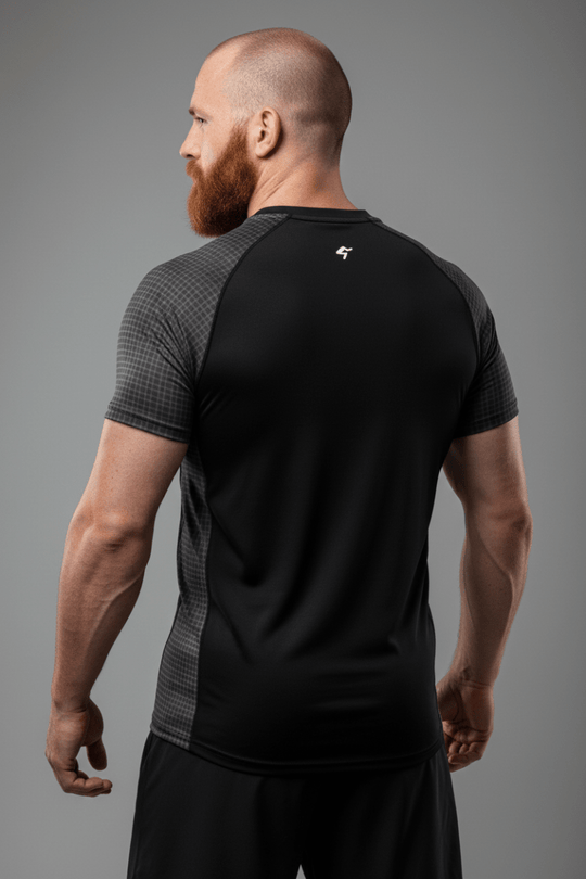GymBum UK Phantom Check Rash Guard - Allen - Fitness