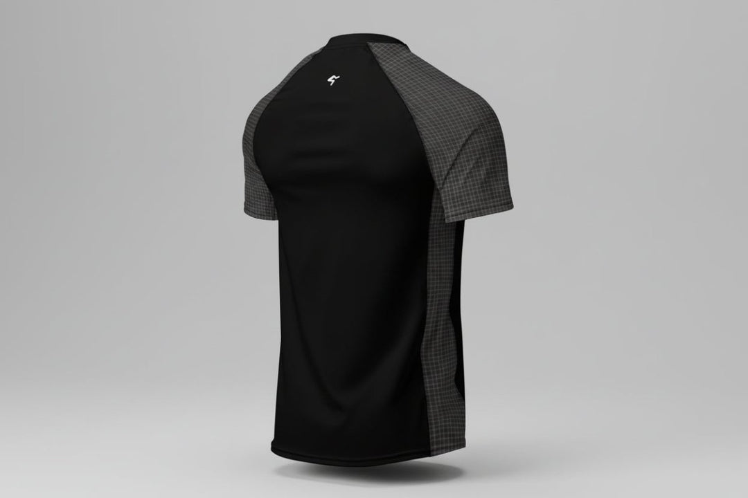 GymBum UK Phantom Check Rash Guard - Allen - Fitness