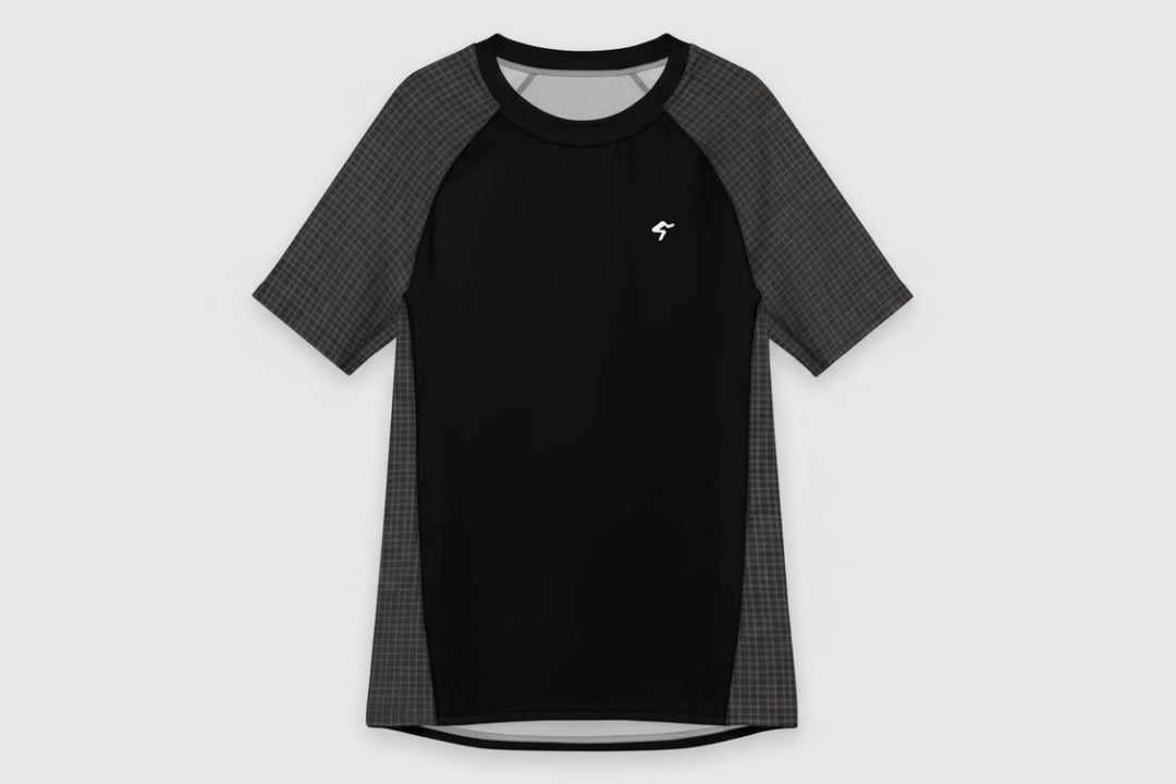 GymBum UK Phantom Check Rash Guard - Allen - Fitness
