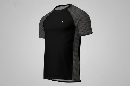 GymBum UK Phantom Check Rash Guard - Allen - Fitness