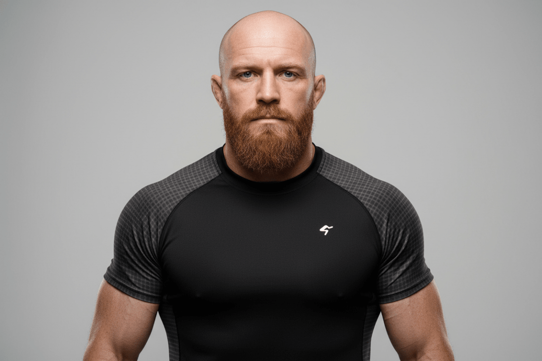 GymBum UK Phantom Check Rash Guard - Allen - Fitness