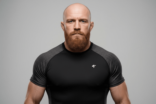 GymBum UK Phantom Check Rash Guard - Allen - Fitness