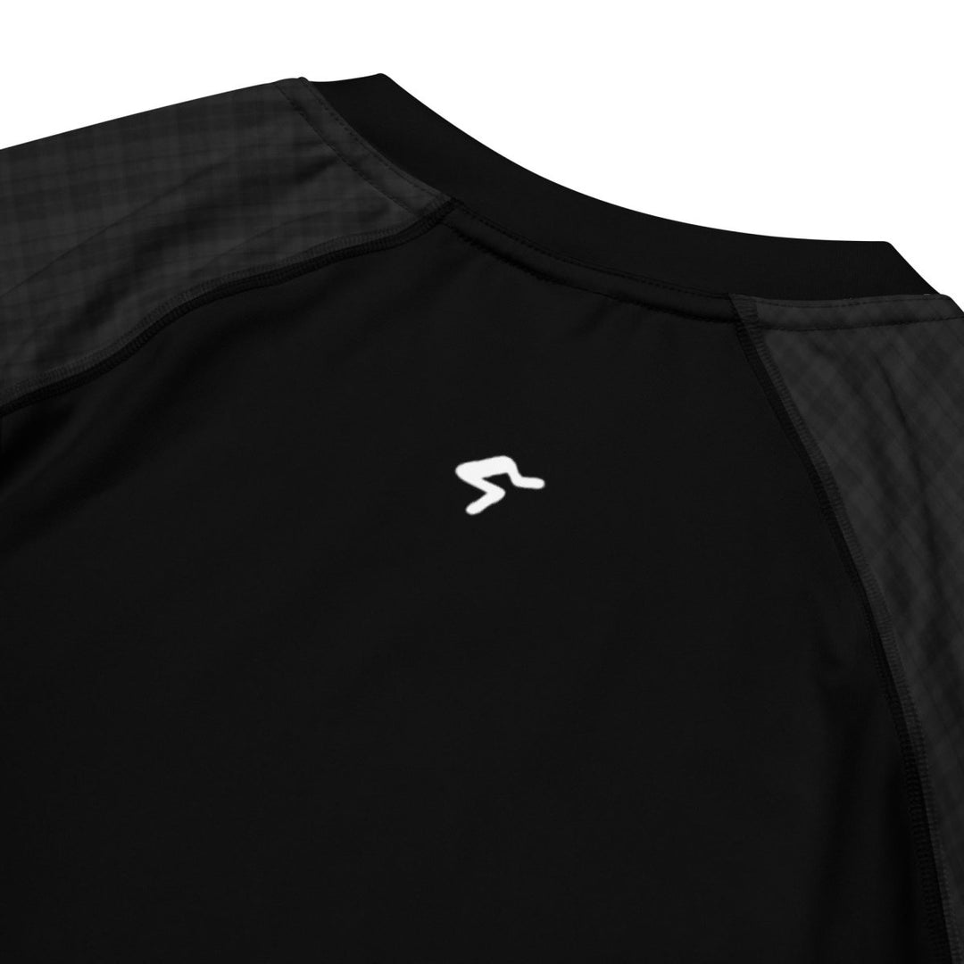 GymBum UK Shadow Check Rash Guard - Allen - Fitness