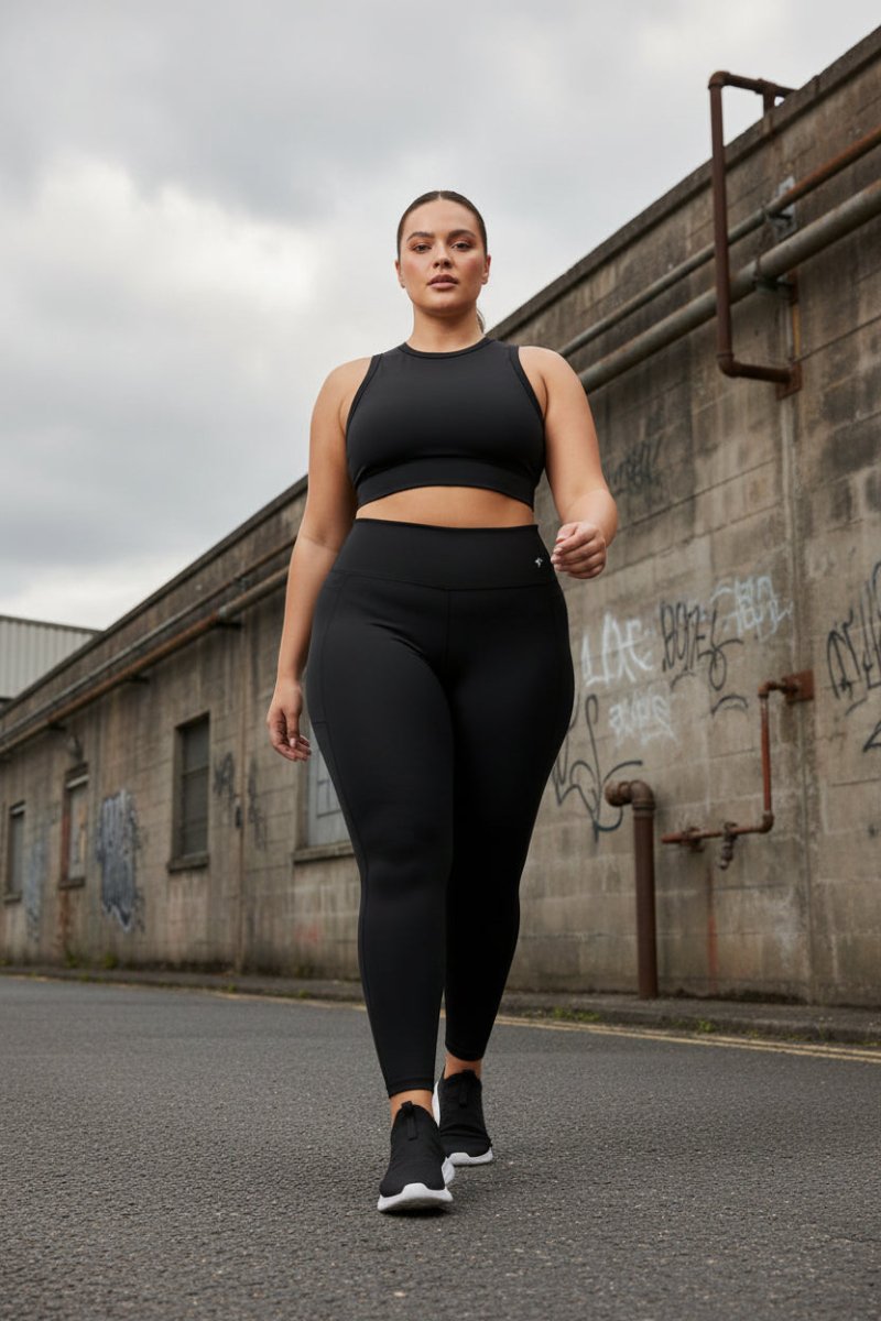 GymBumUK Blackout Performance Plus Leggings - Allen - Fitness