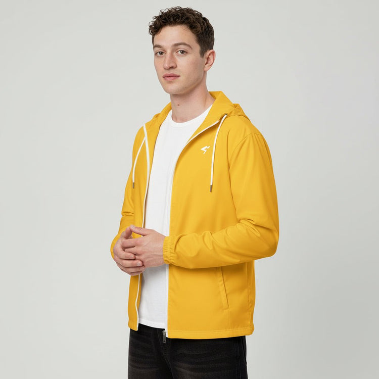 GymBumUK Yellow Windbreaker - Allen - Fitness