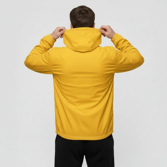 GymBumUK Yellow Windbreaker - Allen - Fitness