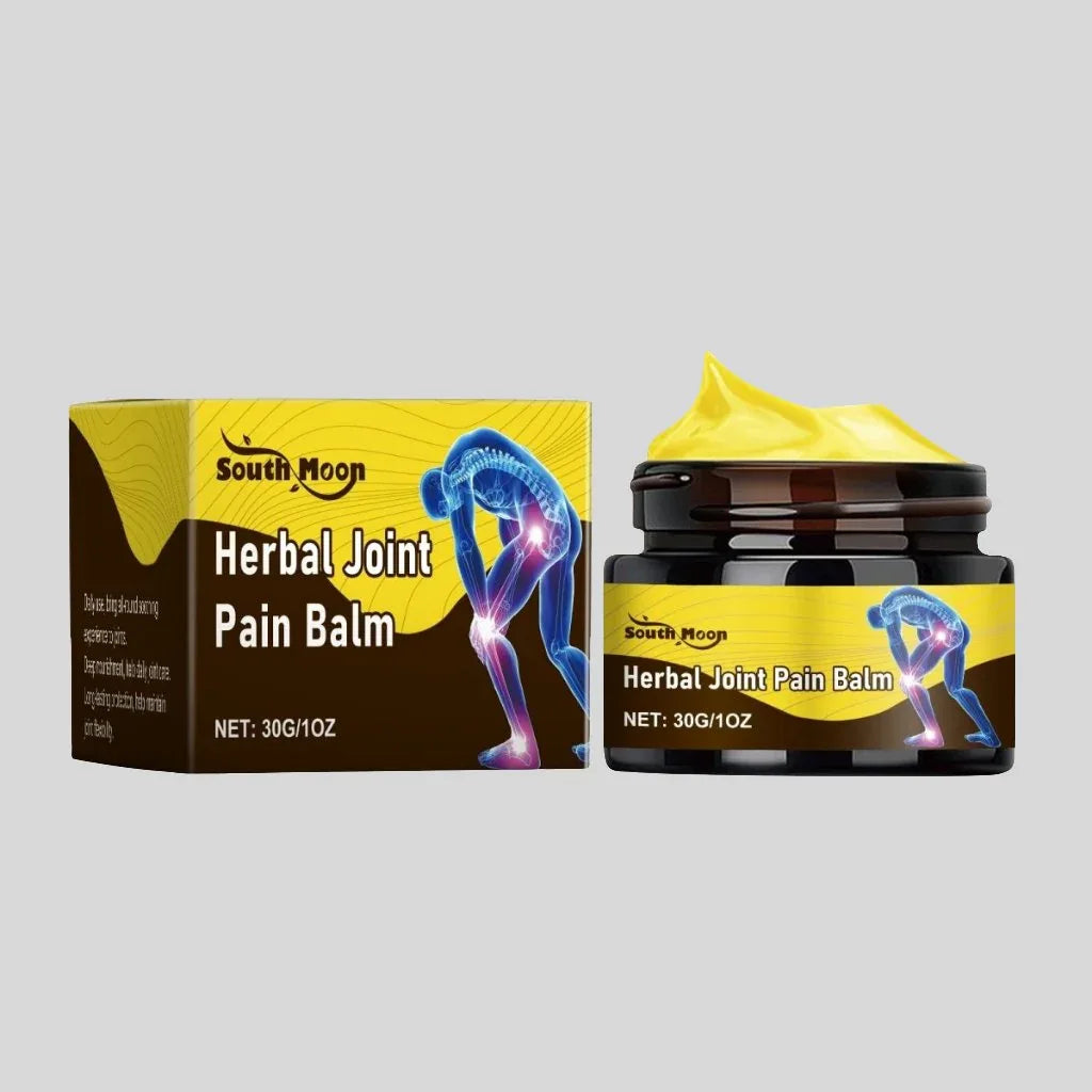 Herbal Joint Pain Cream - Natural Pain Relief Cream for Aches and Discomfort, 30g Packaging - Allen-Fitness