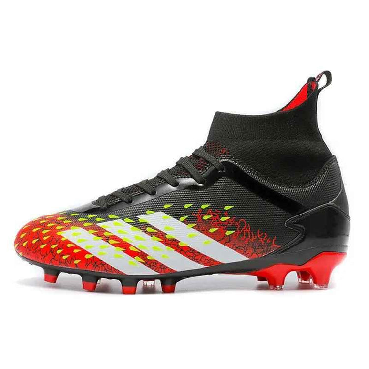 High Ankle Football Boots Superfly Sports Turf Futsal Indoor Soccer Shoes Cheap Rubber Sole Football Boots For Men OEM - Allen-Fitness