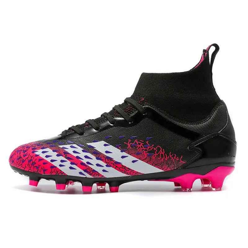 High Ankle Football Boots Superfly Sports Turf Futsal Indoor Soccer Shoes Cheap Rubber Sole Football Boots For Men OEM - Allen-Fitness