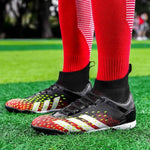 High Ankle Football Boots Superfly Sports Turf Futsal Indoor Soccer Shoes Cheap Rubber Sole Football Boots For Men OEM - Allen-Fitness