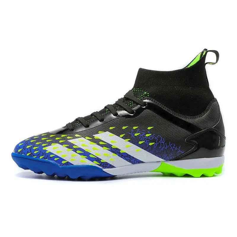 High Ankle Football Boots Superfly Sports Turf Futsal Indoor Soccer Shoes Cheap Rubber Sole Football Boots For Men OEM - Allen-Fitness