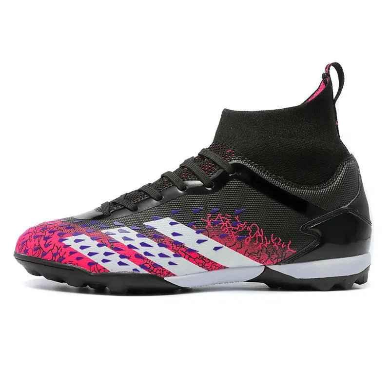 High Ankle Football Boots Superfly Sports Turf Futsal Indoor Soccer Shoes Cheap Rubber Sole Football Boots For Men OEM - Allen-Fitness