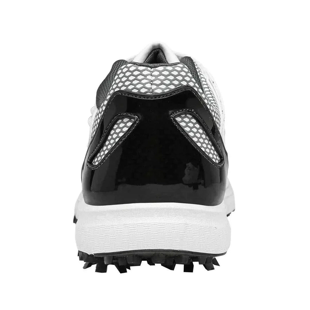 High-End Spiked Golf Shoes for Wet Conditions - Waterproof Leather Men&
