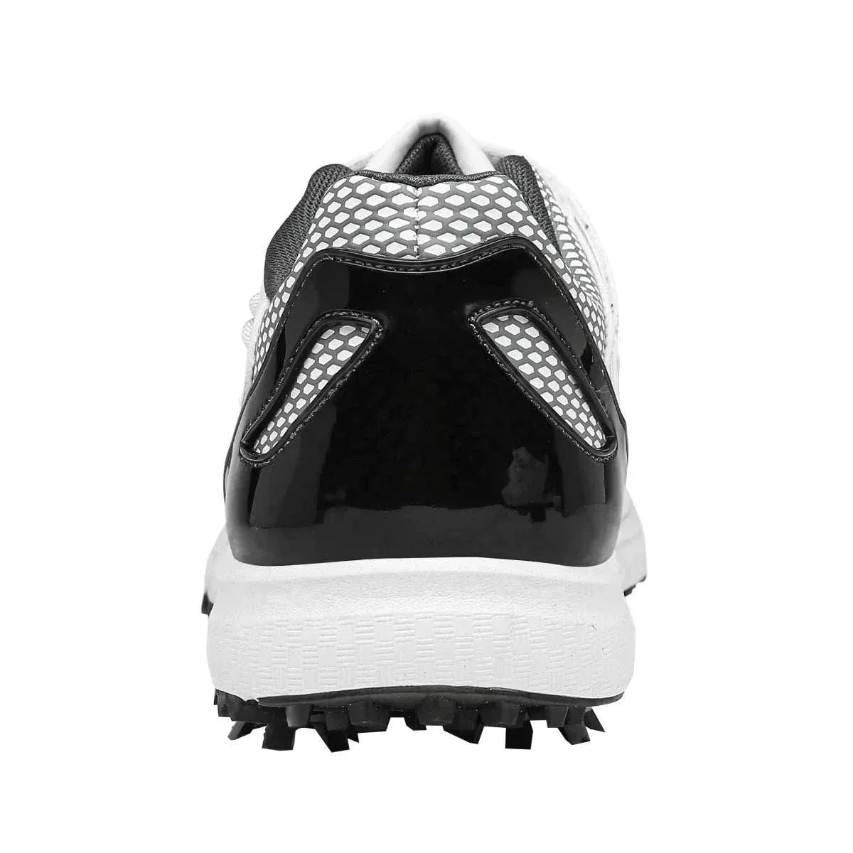 High-End Spiked Golf Shoes for Wet Conditions - Waterproof Leather Men's Golf Footwear - Allen-Fitness