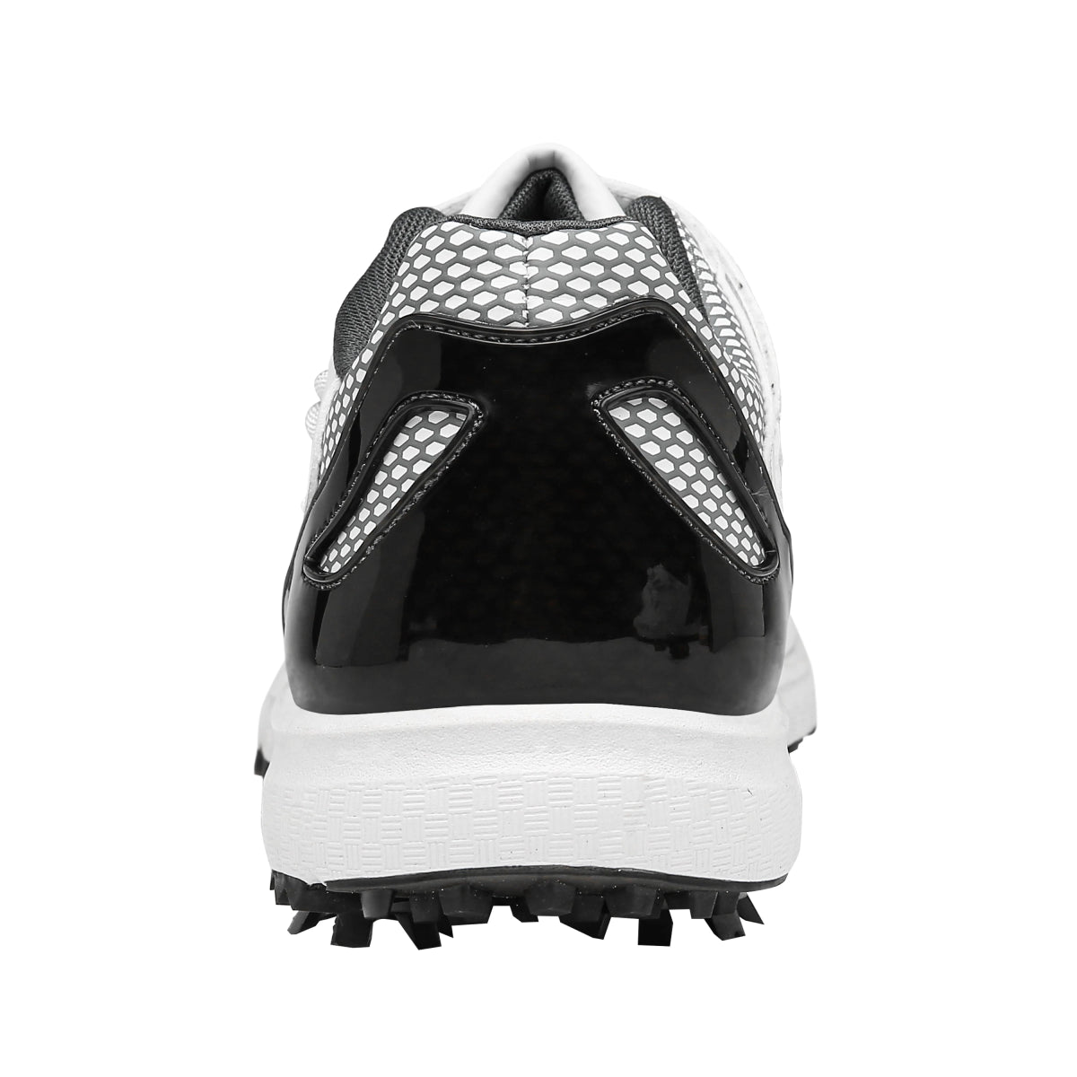 High - End Spiked Golf Shoes for Wet Conditions - Waterproof Leather Men's Golf Footwear - Allen - Fitness