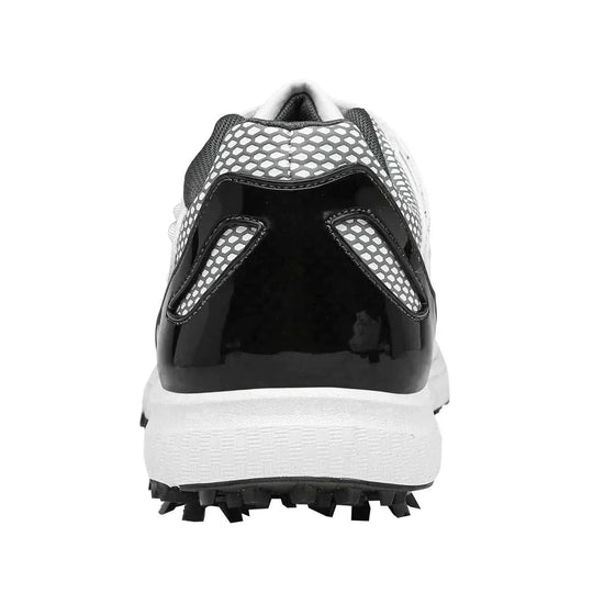 High-End Spiked Golf Shoes for Wet Conditions - Waterproof Leather Men&