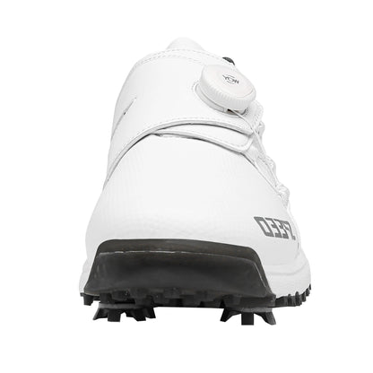 High - End Spiked Golf Shoes for Wet Conditions - Waterproof Leather Men's Golf Footwear - Allen - Fitness