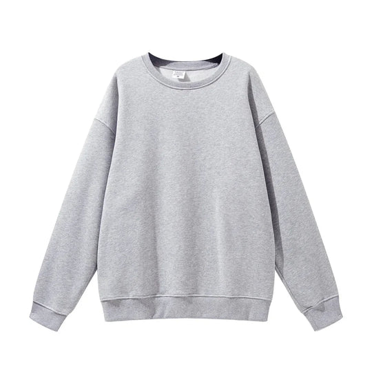 High Quality Crewneck Sweatshirt - Unisex Heavyweight Cotton for Autumn Style - Allen-Fitness