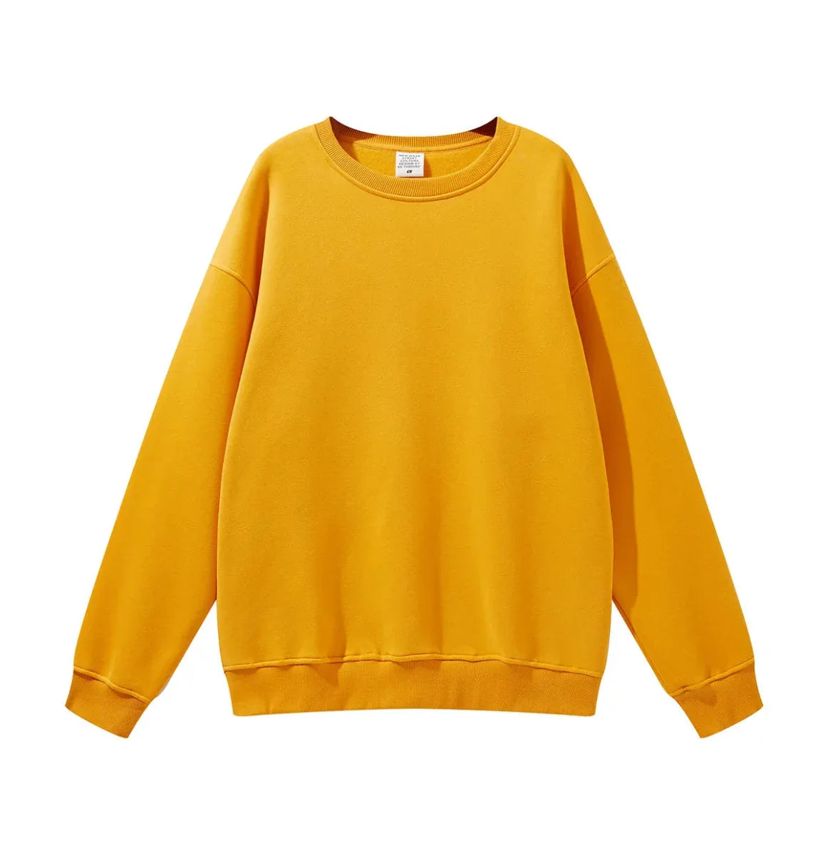 High Quality Crewneck Sweatshirt - Unisex Heavyweight Cotton for Autumn Style - Allen-Fitness