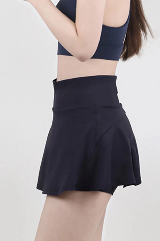 High Waist Pleated Active Skirt - Premium Fitness &amp; Activewear for Men &amp; Women|UK