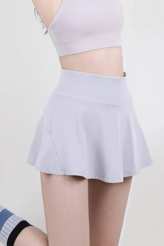 High Waist Pleated Active Skirt - Premium Fitness &amp; Activewear for Men &amp; Women|UK