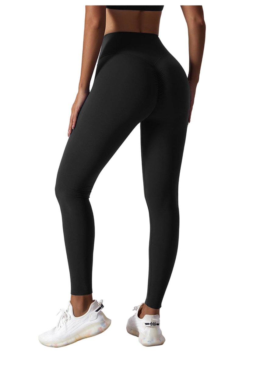 High Waist Yoga Pants – Adjustable Drawstring, Seamless Design, Breathable Fabric, Nude Feel - Allen - Fitness