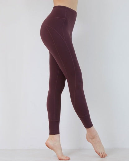 High - Waisted Jogger Leggings 28" - Coziplex™ Soft Compression Fabric for Yoga & Training - Allen - Fitness