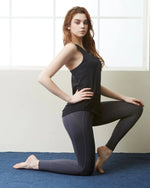 High-Waisted Jogger Leggings 28" - Coziplex™ Soft Compression Fabric for Yoga & Training - Allen-Fitness