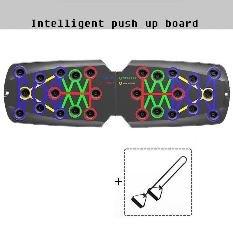 Household multi-functional push-up training board men's chest muscle abdominal muscle training equipment portable push-up board - Premium Fitness & Activewear