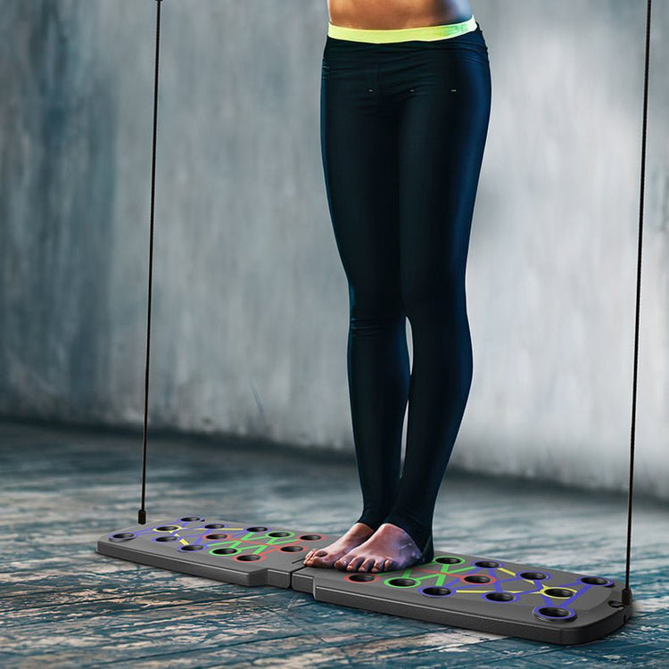 Household multi-functional push-up training board men's chest muscle abdominal muscle training equipment portable push-up board - Premium Fitness & Activewear