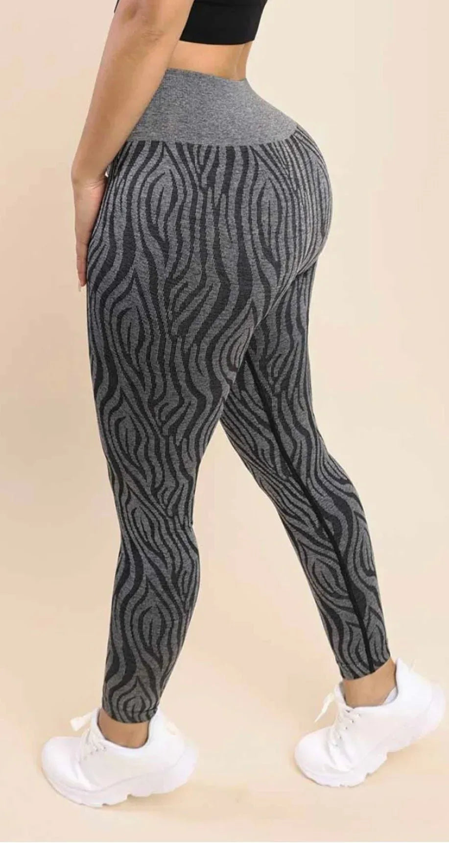 Fitness Yoga Leggings - Comfortable Everyday Wear for Women, 90% Nylon + 10% Elastane Material - Allen-Fitness