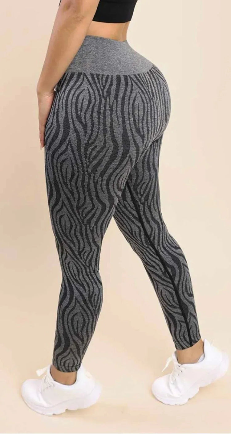 Fitness Yoga Leggings - Comfortable Everyday Wear for Women, 90% Nylon + 10% Elastane Material - Allen-Fitness