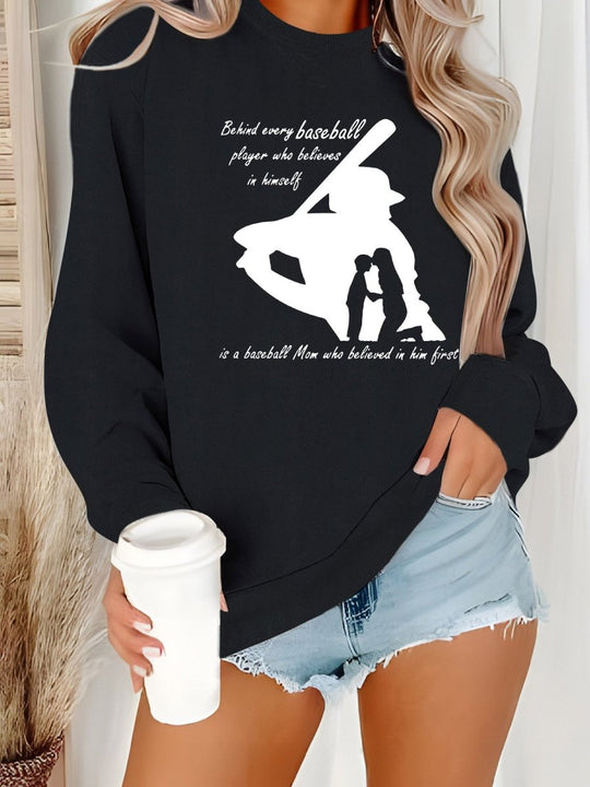 Inspirational printed round neck fleece hoodie - Premium Fitness &amp; Activewear for Men &amp; Women|UK