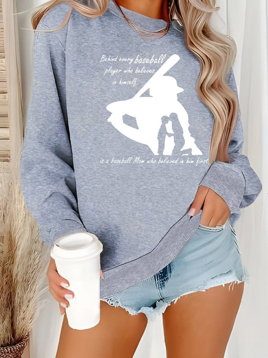 Inspirational printed round neck fleece hoodie - Premium Fitness &amp; Activewear for Men &amp; Women|UK